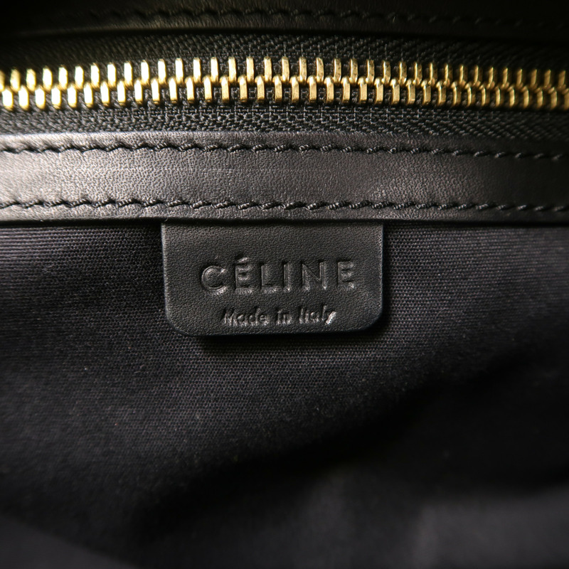 CELINE 牛皮皮革2 Way Shoulder手挽肩背兩用袋-5