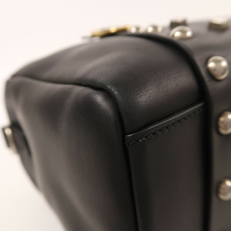 CELINE 牛皮皮革2 Way Shoulder手挽肩背兩用袋-12