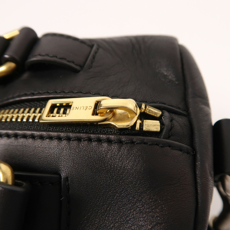 CELINE 牛皮皮革2 Way Shoulder手挽肩背兩用袋-13