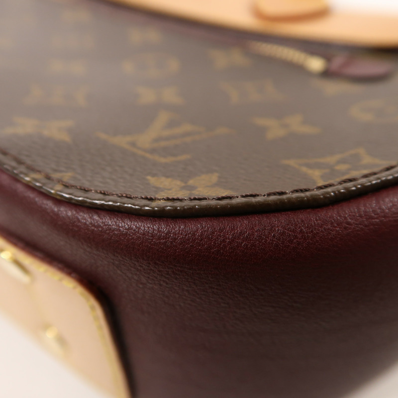 LOUIS VUITTON Monogram Eden MM金扣手挽肩背兩用袋-12