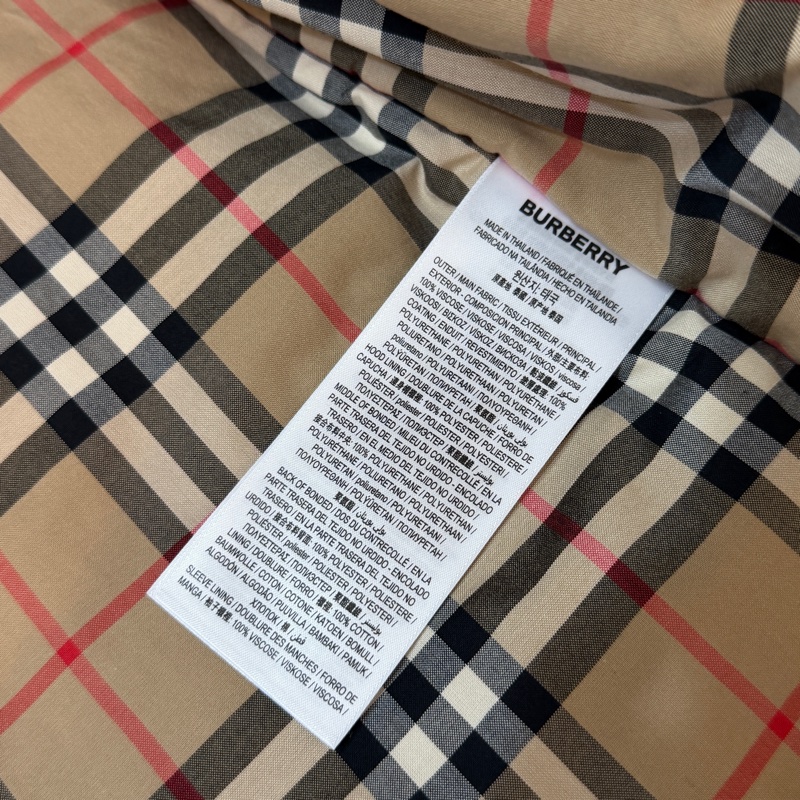 BURBERRY英國紅色連帽風衣UK8-16