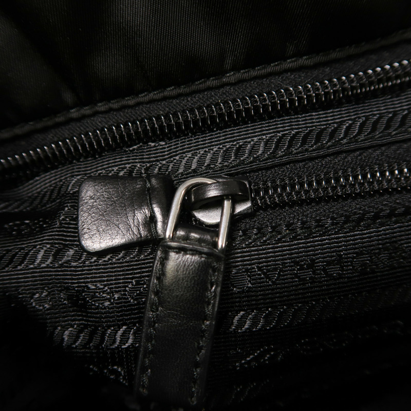 PRADA 尼龍2 Way Shoulder銀扣手挽肩背兩用袋-16