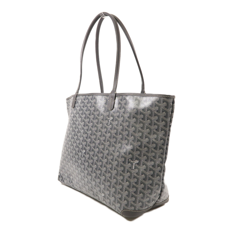 GOYARD 塗層帆布Artois MM銀扣肩背袋-2