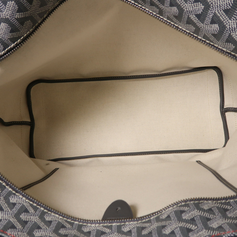 GOYARD 塗層帆布Artois MM銀扣肩背袋-4