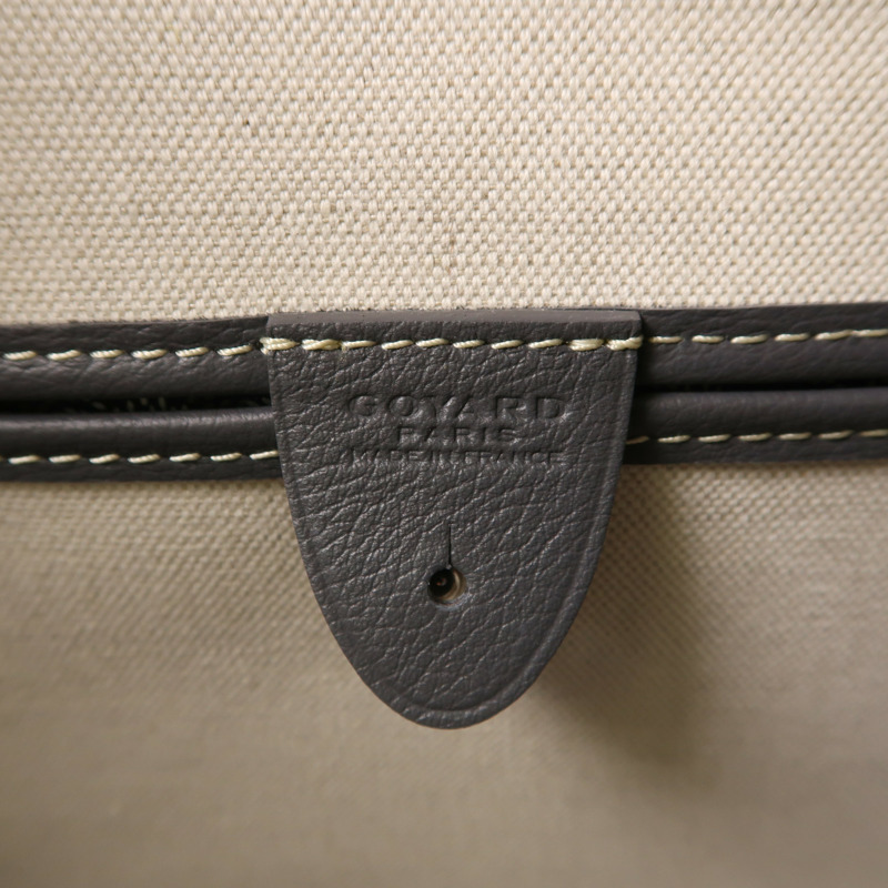 GOYARD 塗層帆布Artois MM銀扣肩背袋-5