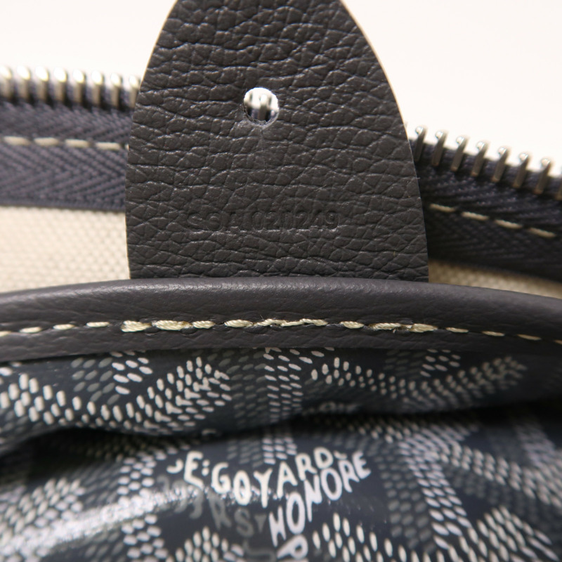 GOYARD 塗層帆布Artois MM銀扣肩背袋-6