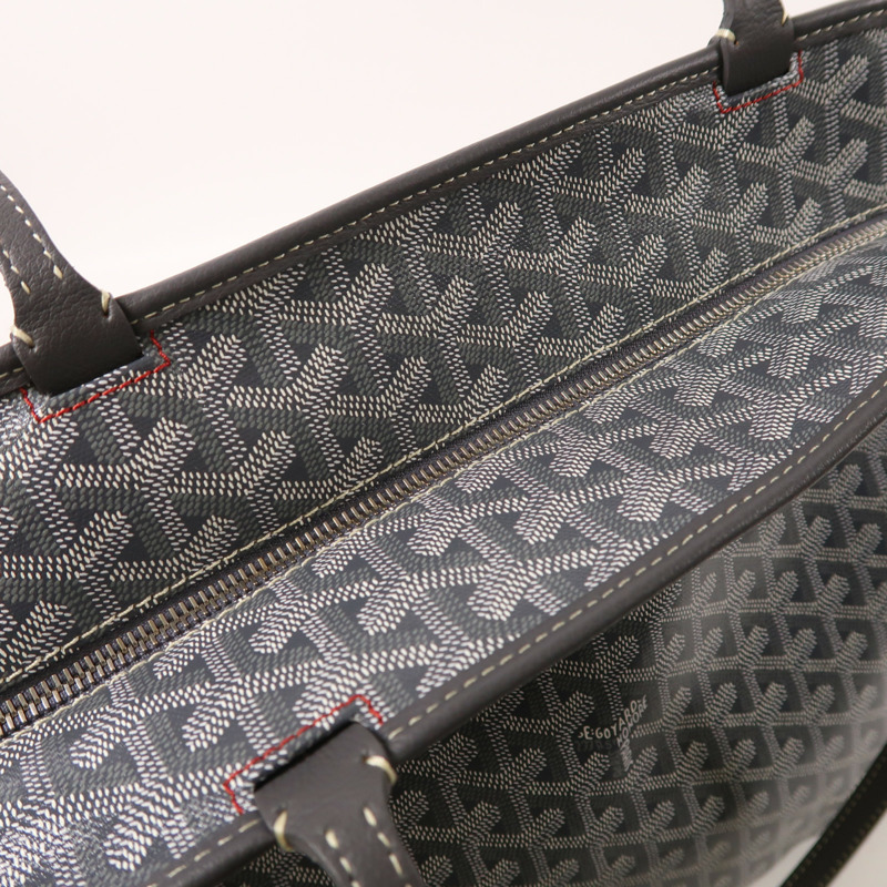 GOYARD 塗層帆布Artois MM銀扣肩背袋-13