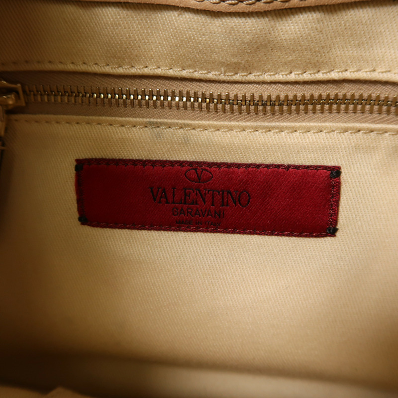 Valentino 皮革Shoulder Bag金扣肩背袋-5
