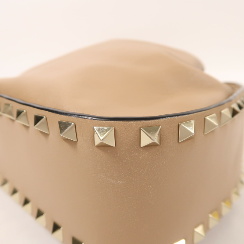 Valentino 皮革Shoulder Bag金扣肩背袋-9