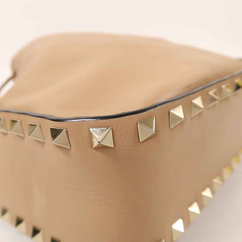 Valentino 皮革Shoulder Bag金扣肩背袋-10