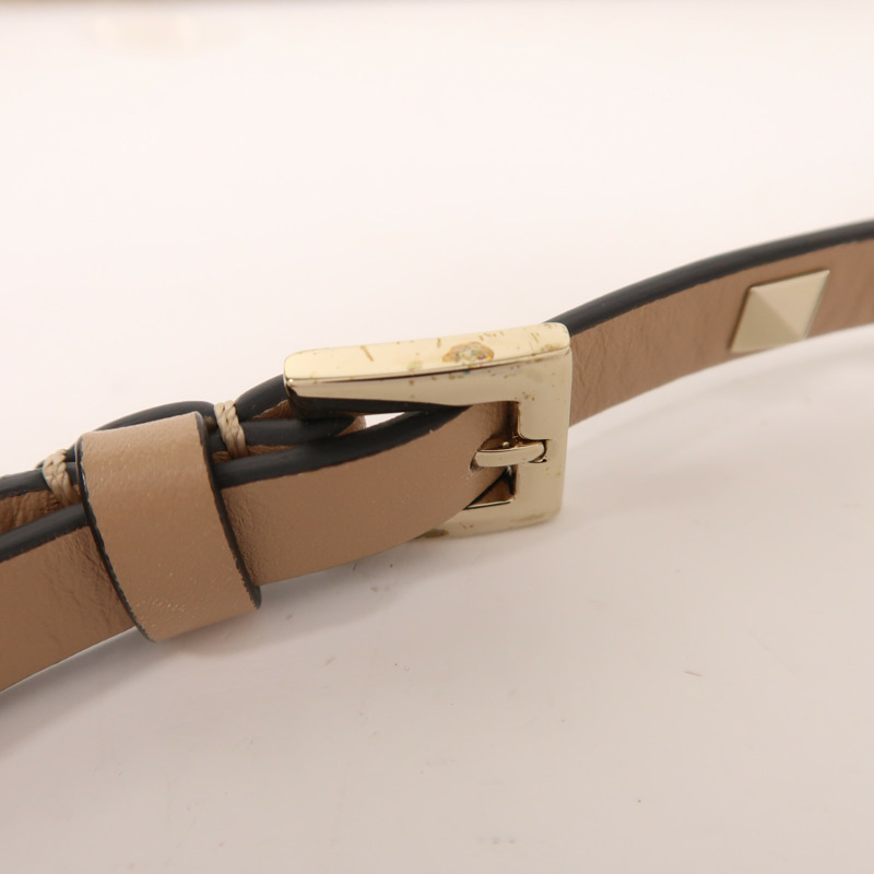 Valentino 皮革Shoulder Bag金扣肩背袋-15