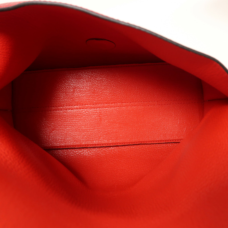 LOEWE 牛皮皮革Avenue金扣鏈帶肩背袋-4