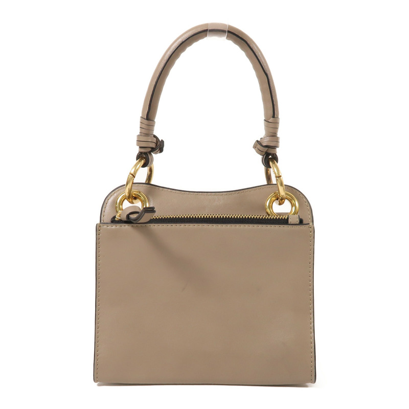 SEE BY CHLOE 牛皮皮革2 Way Shoulder金扣手挽肩背兩用袋-1