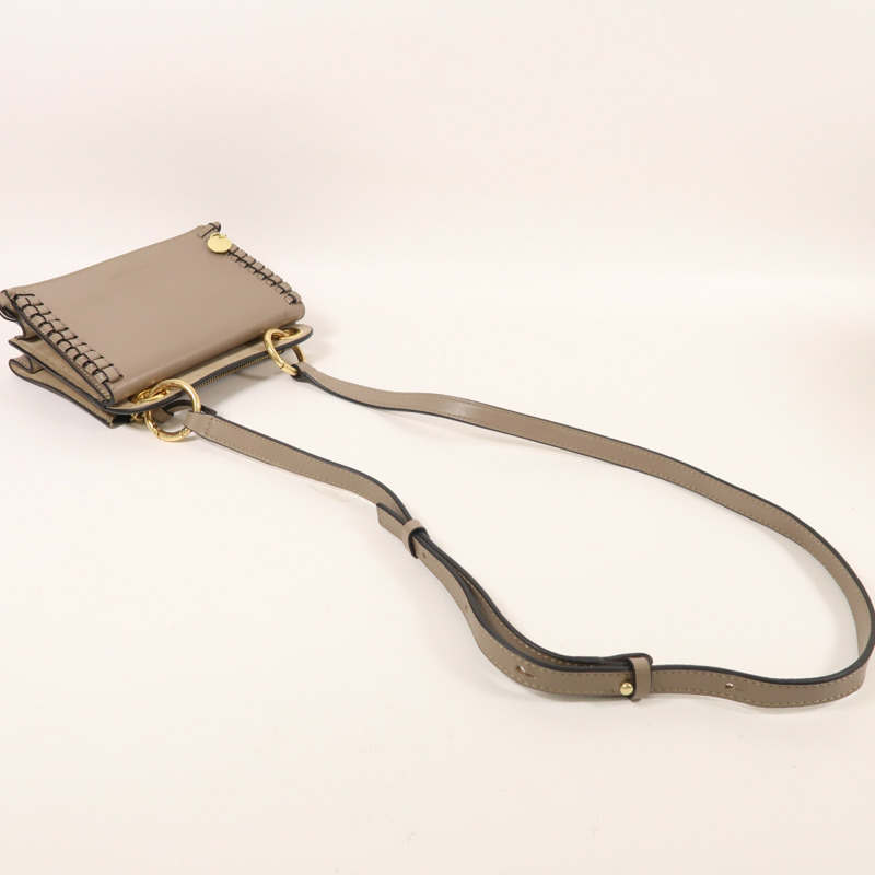 SEE BY CHLOE 牛皮皮革2 Way Shoulder金扣手挽肩背兩用袋-8