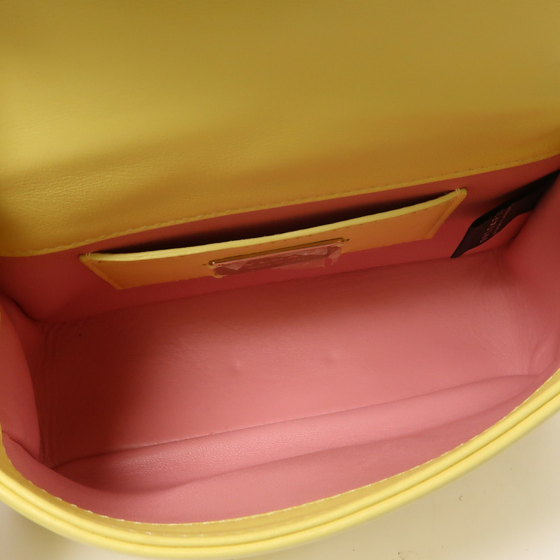 BVLGARI 牛皮皮革2 Way Shoulder金扣手挽肩背兩用袋-4