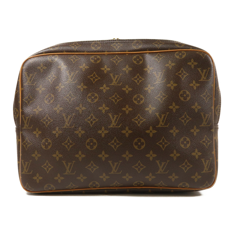 LOUIS VUITTON Monogram Reporter GM金扣肩背袋-1