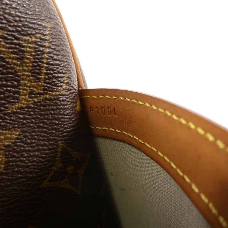 LOUIS VUITTON Monogram Reporter GM金扣肩背袋-7