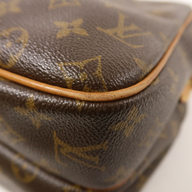 LOUIS VUITTON Monogram Reporter GM金扣肩背袋-11