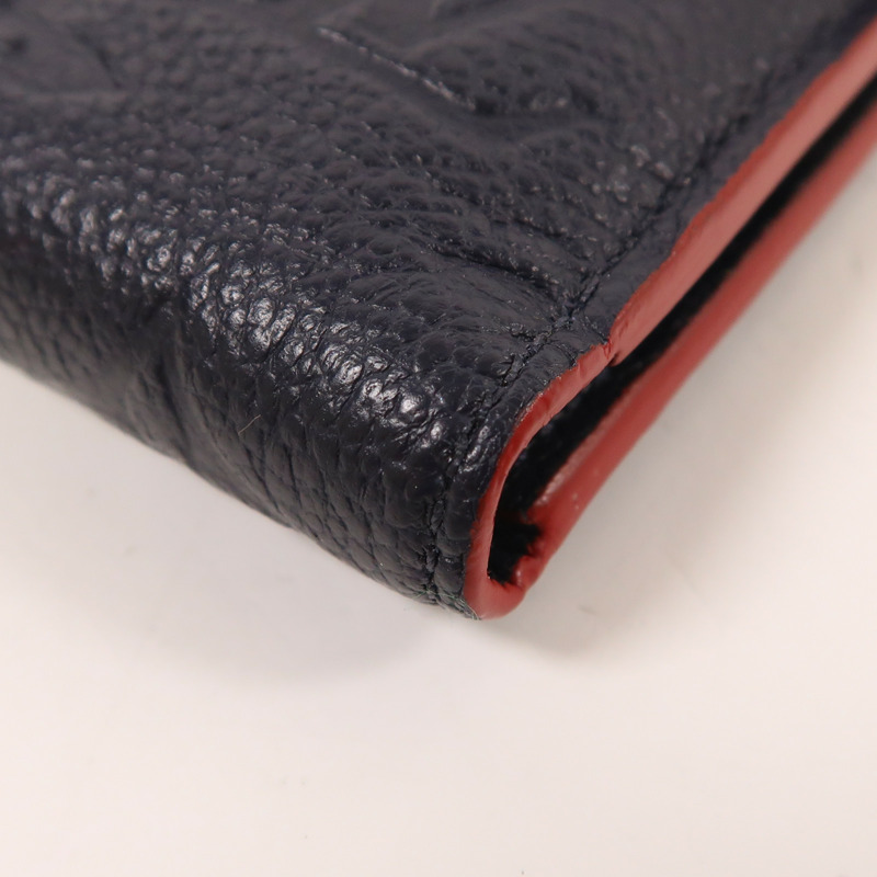 LOUIS VUITTON Monogram Empreinte Victorine金扣錢包-10