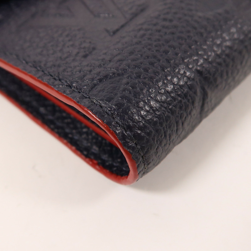 LOUIS VUITTON Monogram Empreinte Victorine金扣錢包-11