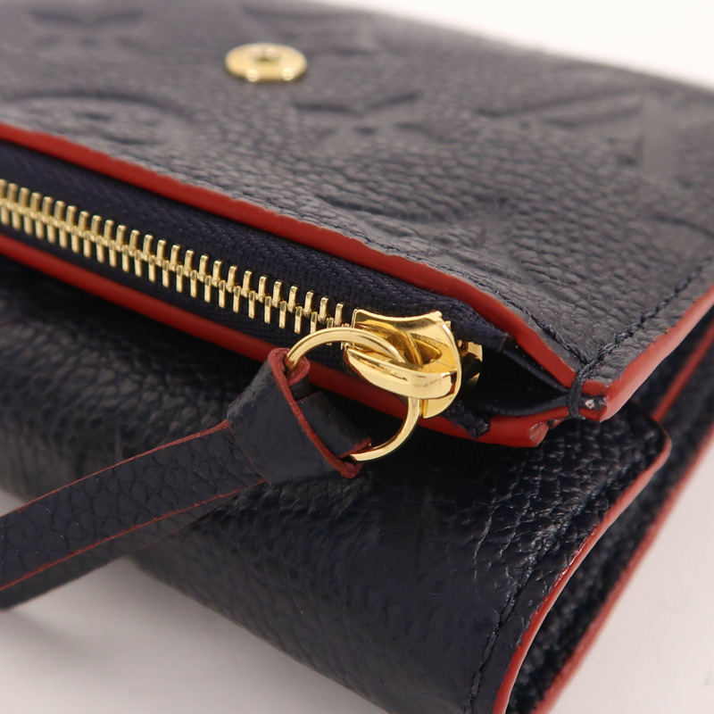 LOUIS VUITTON Monogram Empreinte Victorine金扣錢包-14