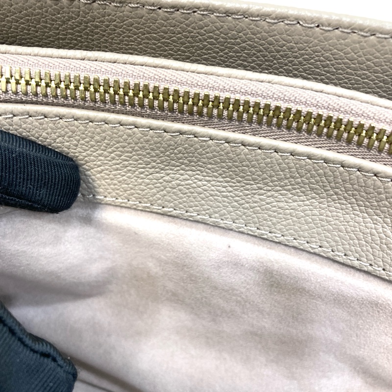 路易威登 LV 斑鳩灰牛皮 OnTheGo East West 橫版托特包 手提斜背包 通勤包 M23641-35