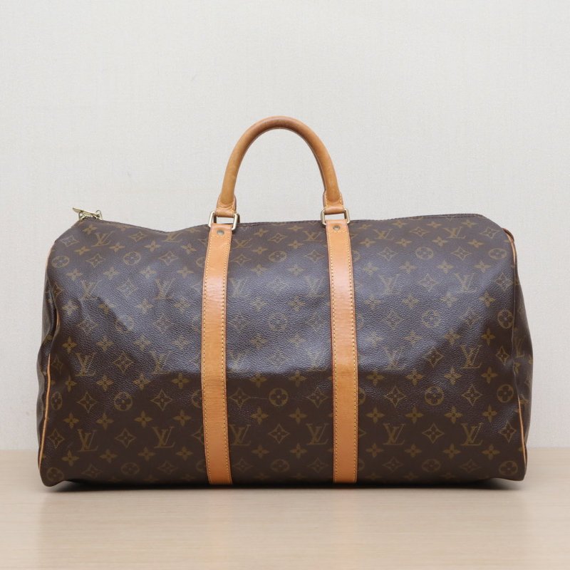 LOUIS VUITTON 老花PVC1994中古speedy50肩背包-1
