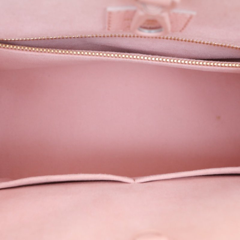 LOUIS VUITTON 粉色牛皮2020Lockmetote手提包肩背包-3