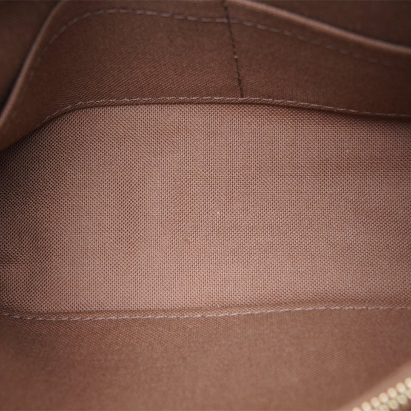 LOUIS VUITTON PochetteAccessoires大麻將包新款帶鏈條老花PVC金扣晶片肩背包-3