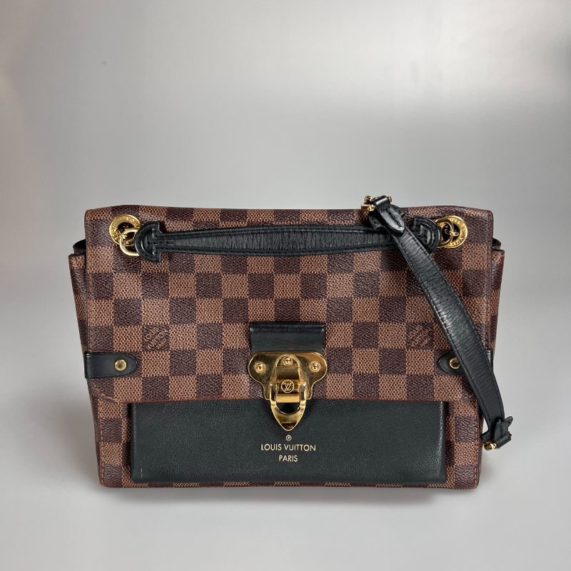 LV N40108/晶片款 棋盤格Vavin PM 金鍊包-0