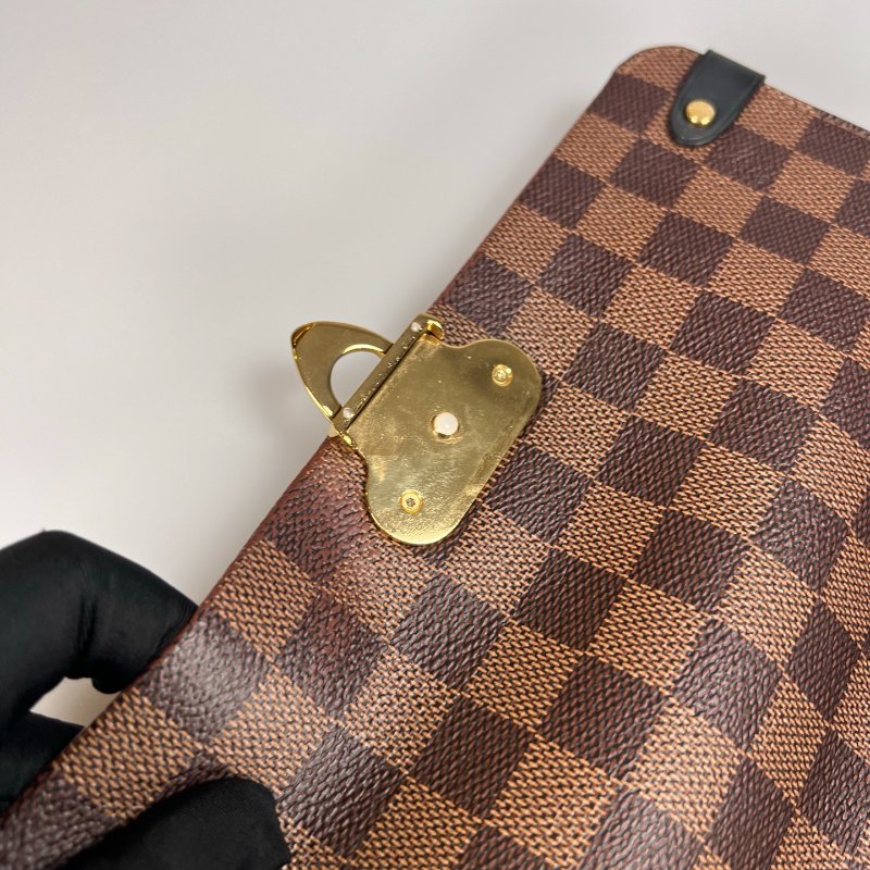 LV N40108/晶片款 棋盤格Vavin PM 金鍊包-6