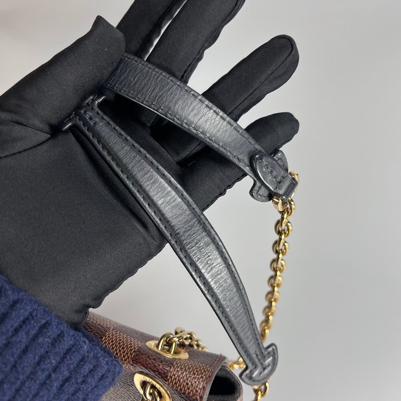 LV N40108/晶片款 棋盤格Vavin PM 金鍊包-11