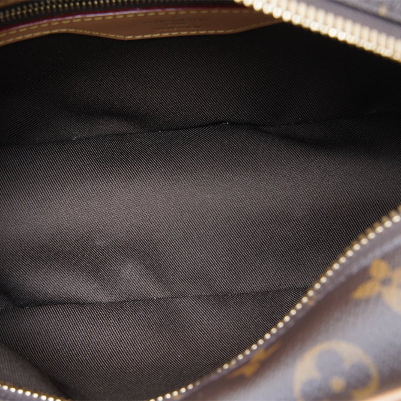 LOUIS VUITTON CITÉ矩形手袋老花PVC金扣晶片肩背包-2