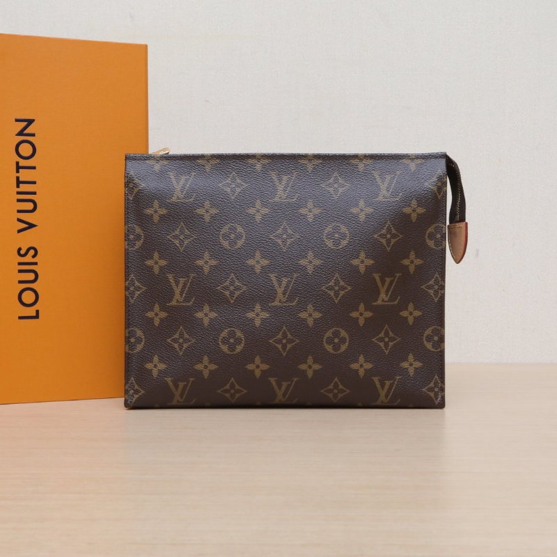 LOUIS VUITTON PocheToilette26號洗漱包老花PVC2020肩背包-0