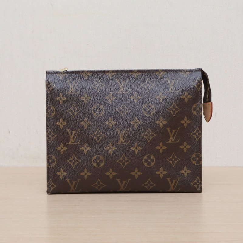 LOUIS VUITTON PocheToilette26號洗漱包老花PVC2020肩背包-1