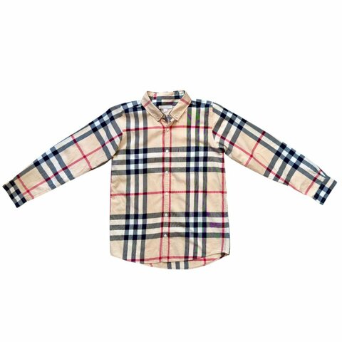 BURBERRY 格仔 童裝 襯衫