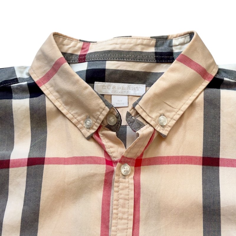 BURBERRY 格仔 童裝 襯衫-2