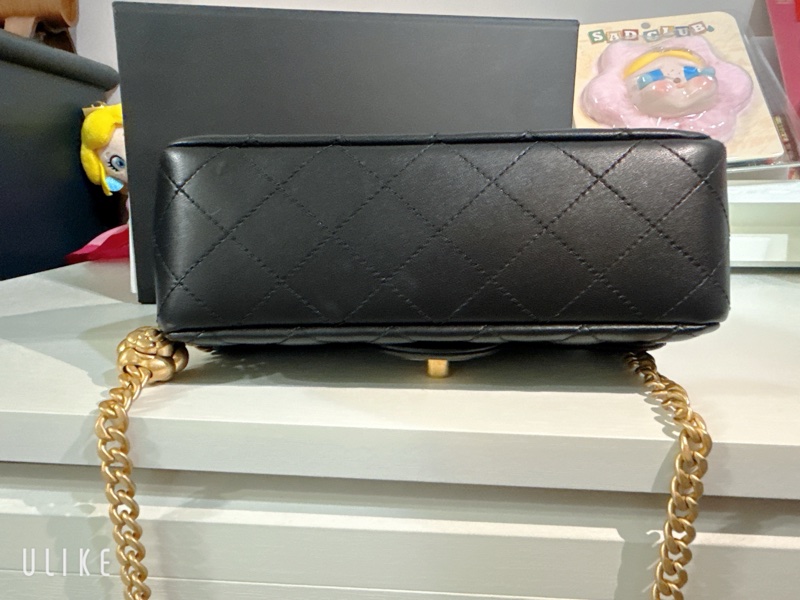 Chanel cf mini 山茶花調節扣-3