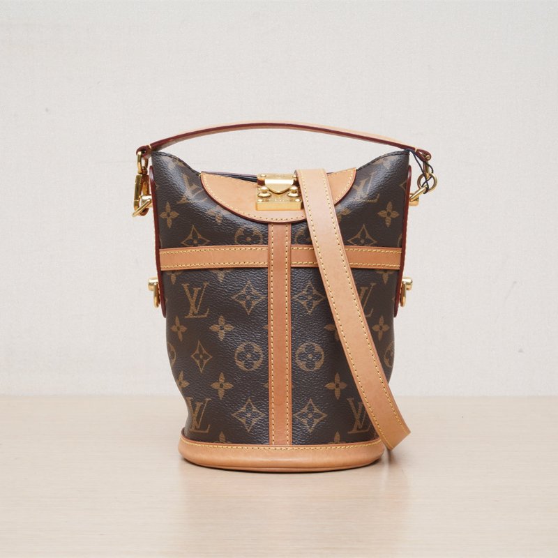 LOUIS VUITTON DUFFLE薯條包老花PVC金扣2019肩背包-1