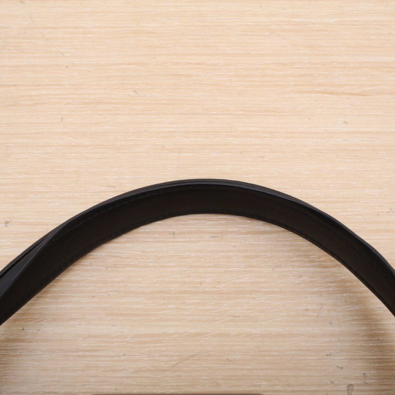 BVLGARI 黑色牛皮SERPENTIVIPER手提郵差斜挎包肩背包-2