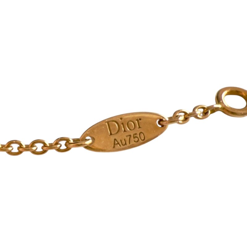 DIOR Rose des Vents 限定愛心🩷 18K金 鑽石 貝母 頸鏈-7