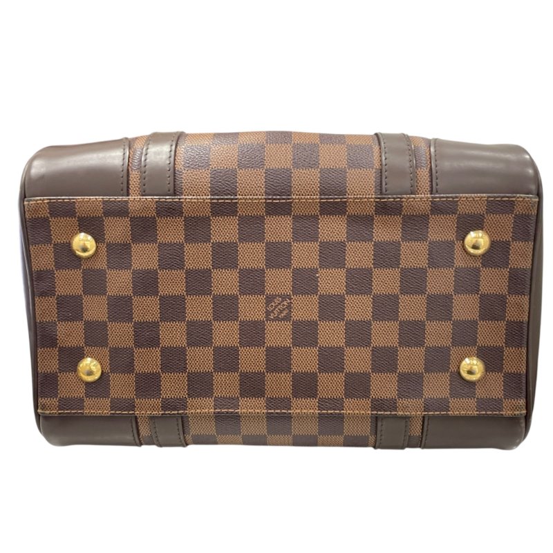 LOUIS VUITTON 路易威登 N52000 Berkeley MM 棋盤格 手提包 金釦-4