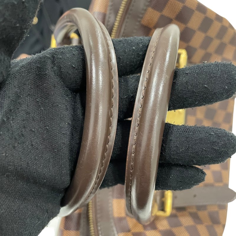 LOUIS VUITTON 路易威登 N52000 Berkeley MM 棋盤格 手提包 金釦-10