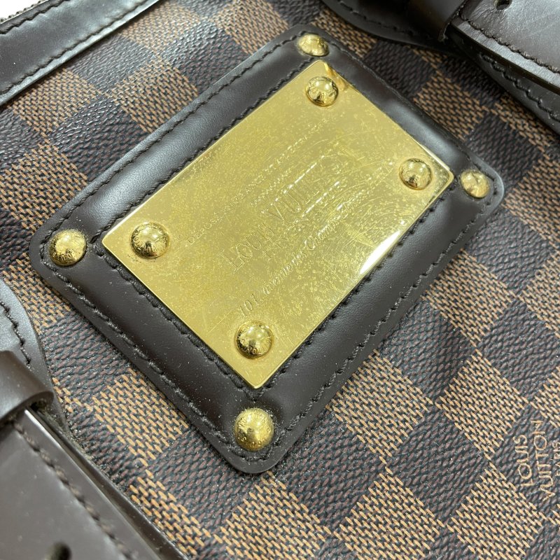 LOUIS VUITTON 路易威登 N52000 Berkeley MM 棋盤格 手提包 金釦-11
