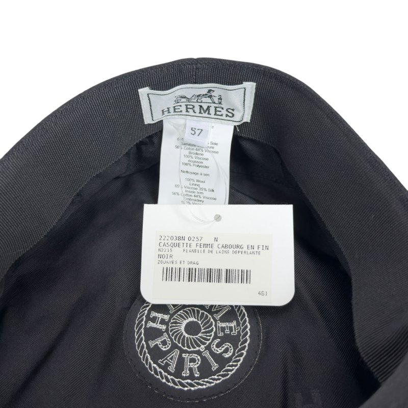 HERMES Casquette Femme Cabourg 報童帽-10