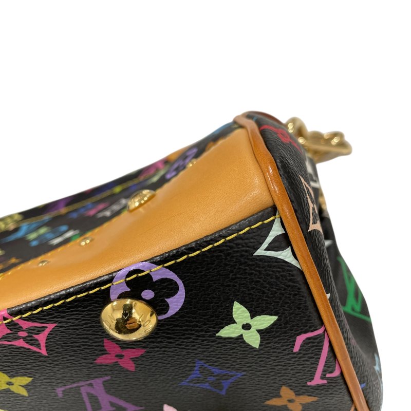 LOUIS VUITTON 路易威登 M40204 BEVERLY MM 黑三彩老花 PVC帆布 黑色 金釦-8