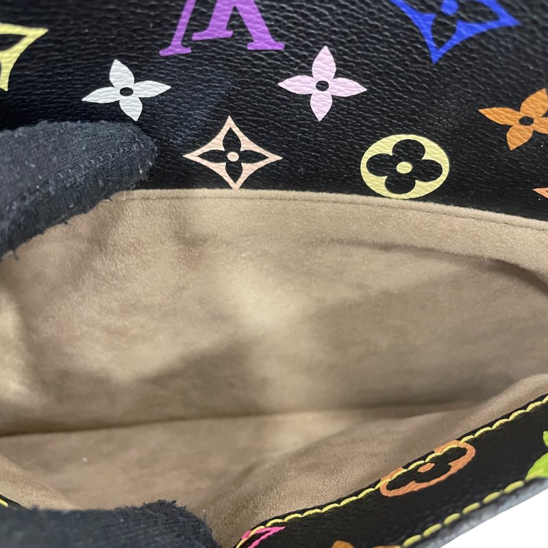 LOUIS VUITTON 路易威登 M40204 BEVERLY MM 黑三彩老花 PVC帆布 黑色 金釦-9