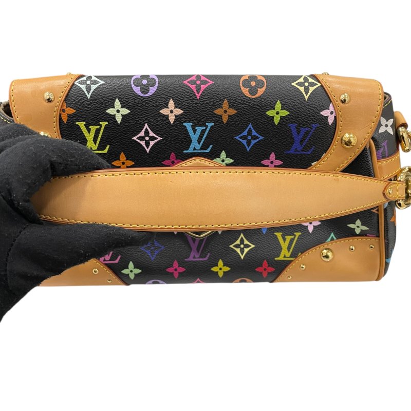 LOUIS VUITTON 路易威登 M40204 BEVERLY MM 黑三彩老花 PVC帆布 黑色 金釦-13