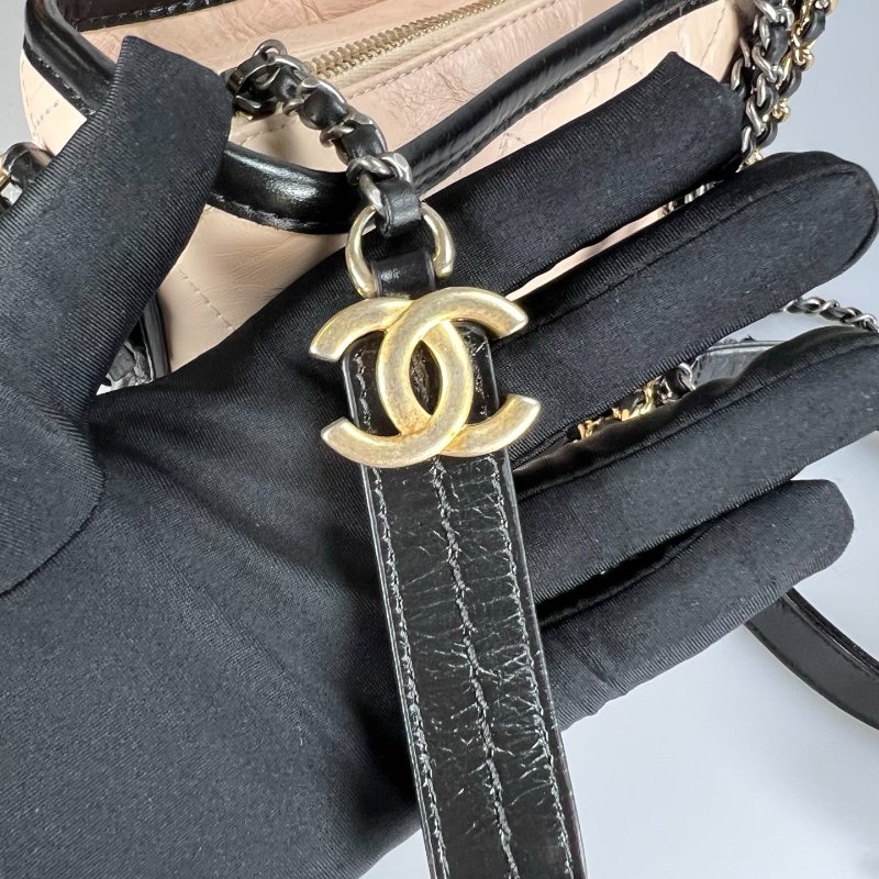 CHANEL 流浪包小號 膚色 25開-8