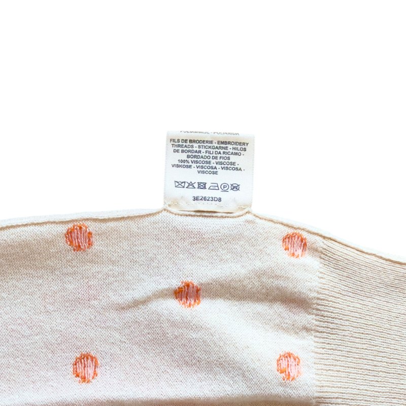 HERMES Brides de Gala 羊絨 短袖上衣-5